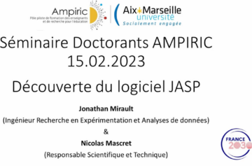 Ampiric Doctoral Seminar – 2023 – Nicolas Mascret – Questionnaires and Analyses